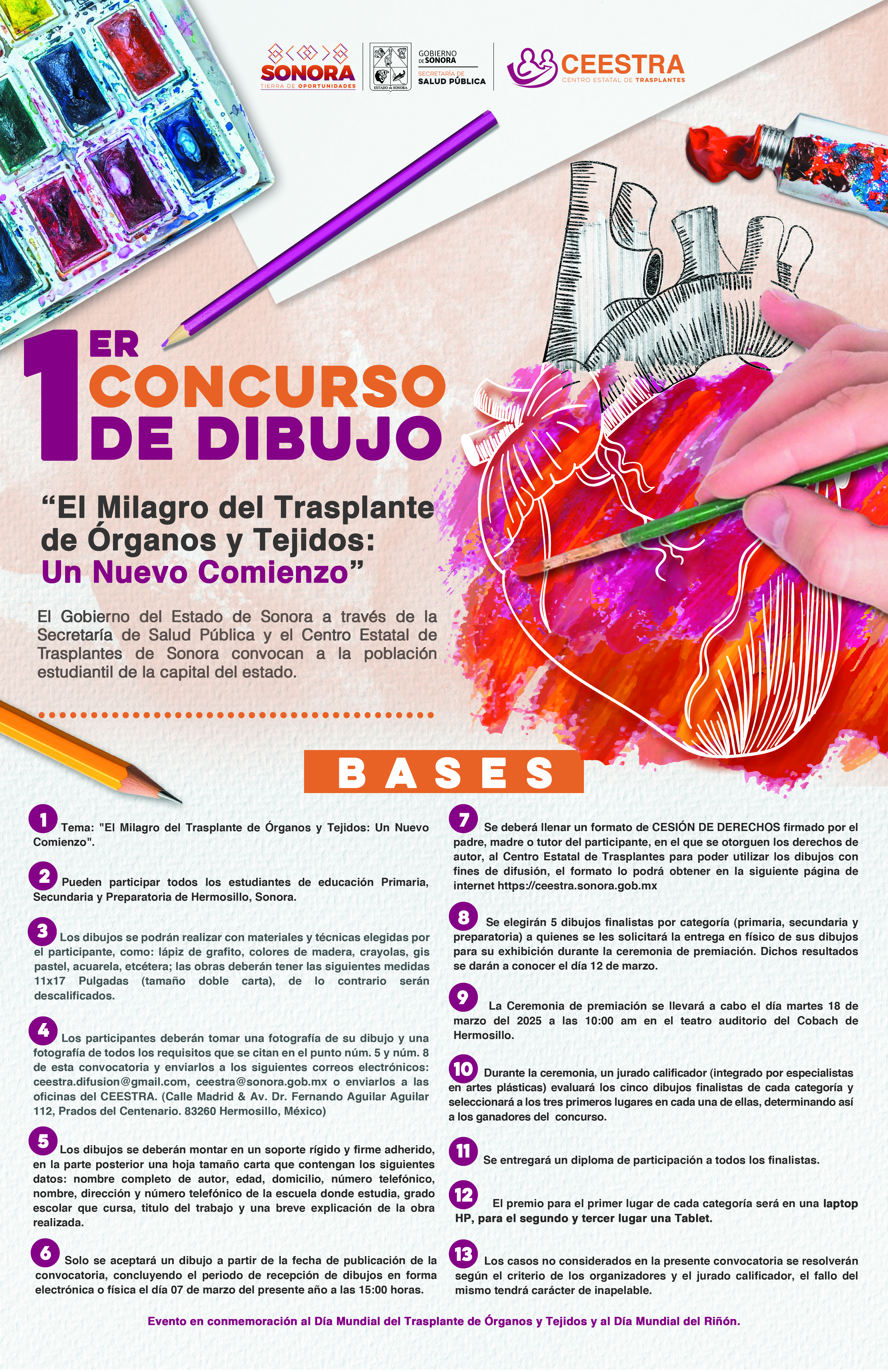 Primer Concurso de dibujo 