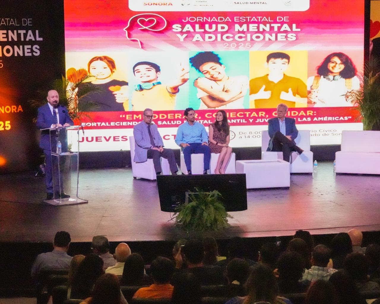 Celebra Gobierno de Sonora Jornada Estatal de Salud Mental y Adicciones 2025 para el fortalecimiento de la salud mental infantil y juvenil