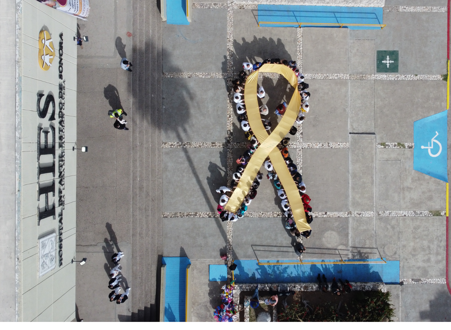 Conmemora Salud Sonora lucha contra el cáncer infantil junto pacientes del HIES 