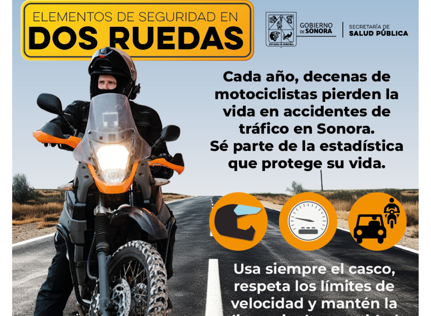 Insta Salud Sonora a prevenir accidentes automovilísticos